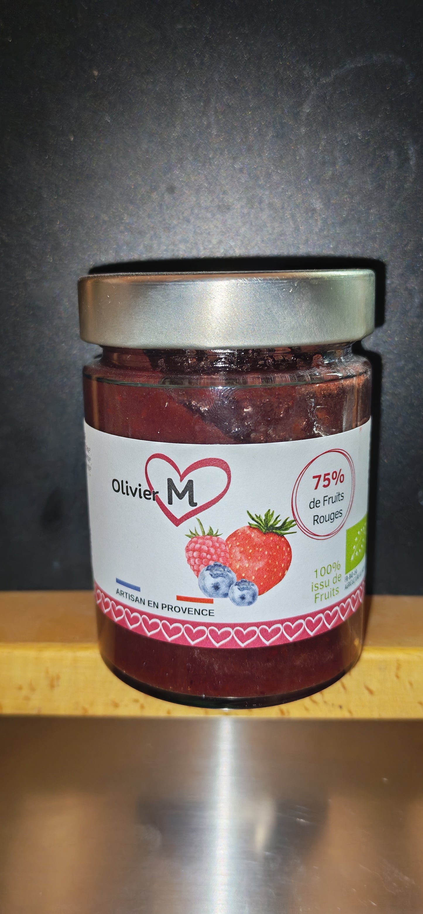 Préparation de fruit rouges-250grs