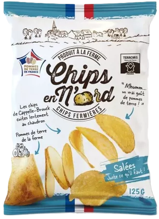 Chips en N'ord fleur de sel