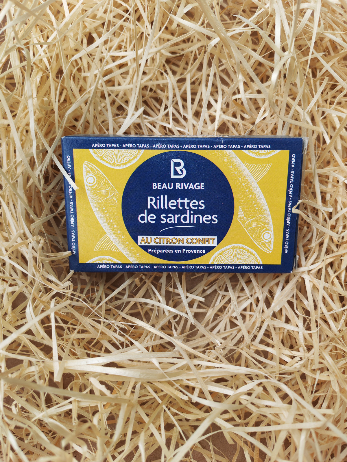 Sardines au citron confit-69grs