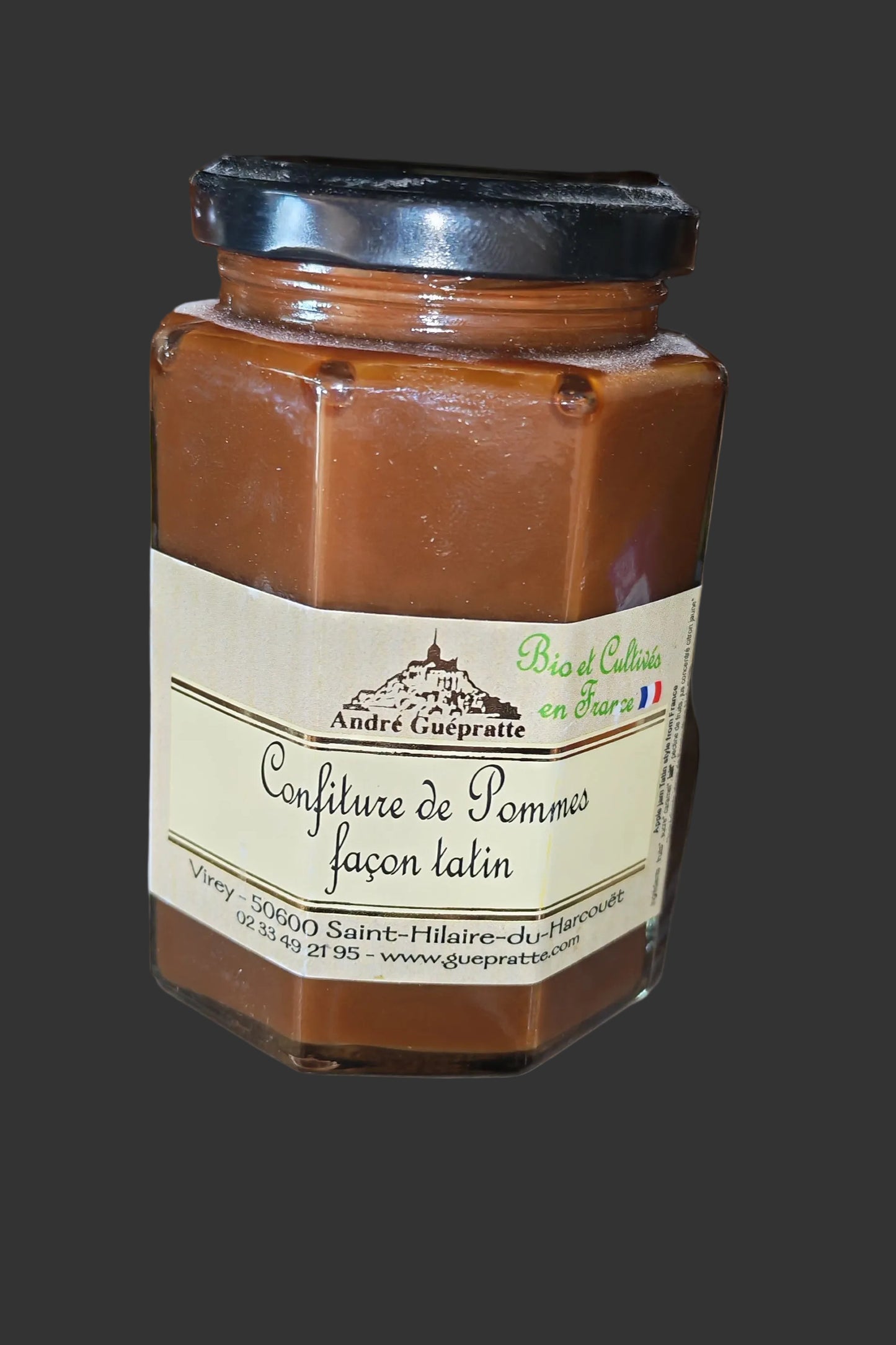 Confiture de pommes façon tatin-bio