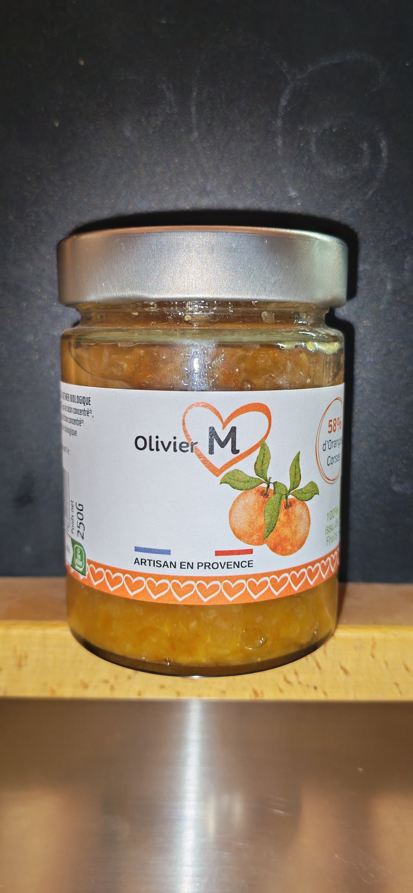 Préparation d'oranges corses-250grs