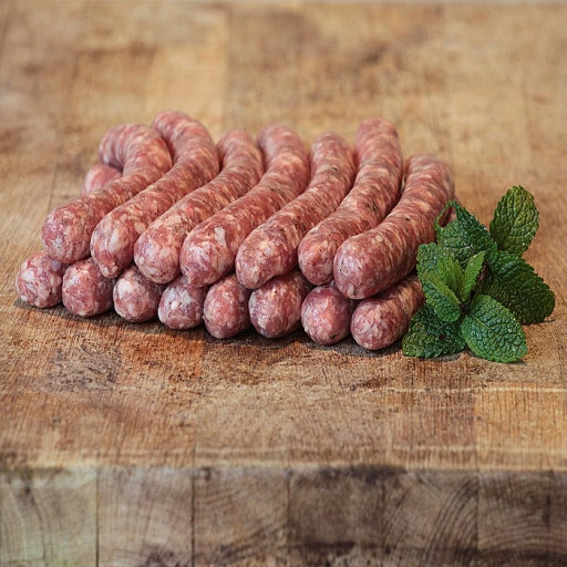 Chipolatas de Boeuf BIO - Au Panier Gourmand