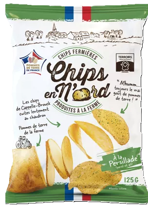 Chips en N'ord persillade - Au Panier Gourmand