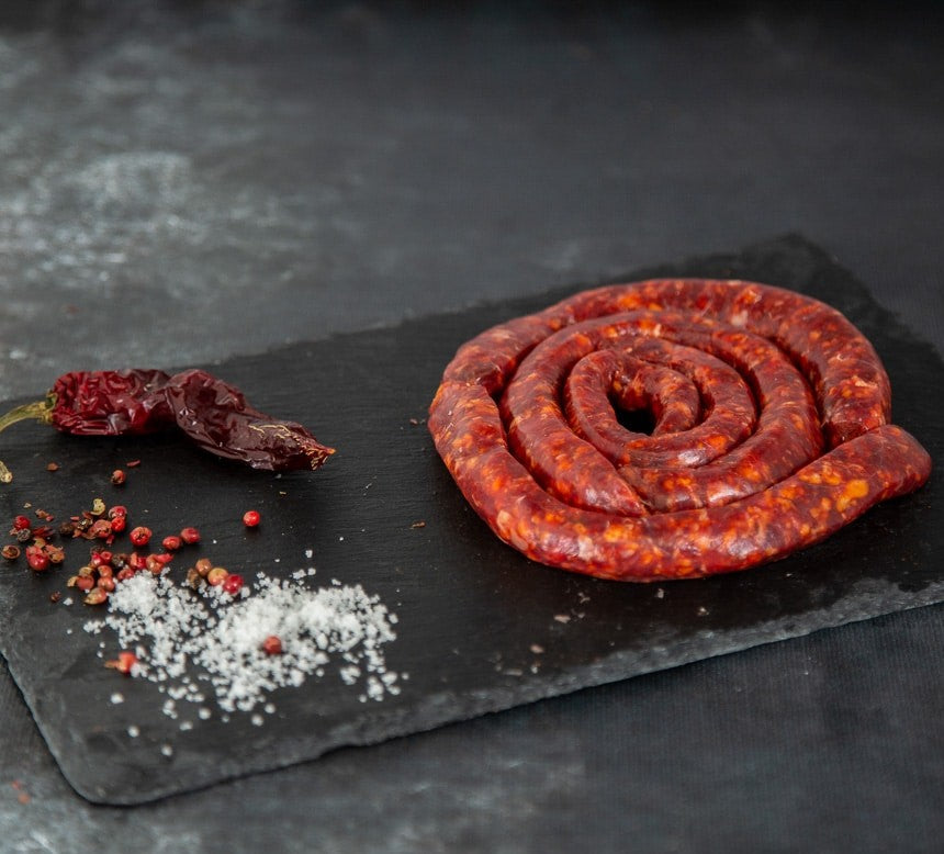 Chorizo pur Boeuf BIO - Au Panier Gourmand