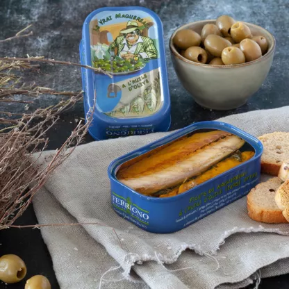 Filets de maquereau - 125 grs - Au Panier Gourmand